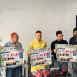 डॉ जेके आडिल चैंपियंस ट्रॉफी का निरंतर तृतीय वर्ष रात्रि कालीन क्रिकेट प्रतियोगिता का हुआ पोस्टर विमोचन