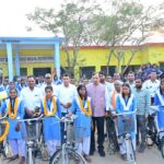 शिवरतन शर्मा ने 59 छात्राओं को किया साइकिल वितरण