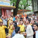 भाजपा नेता छत्तीसगढ़ शिवरतन शर्मा भगवान जगन्नाथ की रथ यात्रा में हुए शामिल