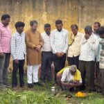बेंदरी में सामुदायिक भवन निर्माण का विधायक इन्द्र साव ने किया भूमि पूजन