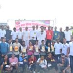 मिनी मैराथन प्रतियोगिता में भाजपा नेता शिवरतन शर्मा ने विजेताओं को किया सम्मानित